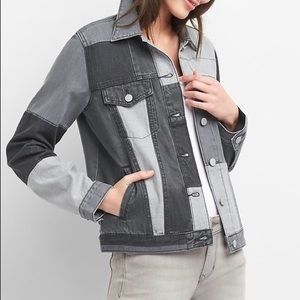 Dark Denim Patched Jacket
